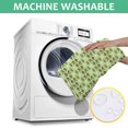 thumbnail image 6 of Green Bigfoot and Tree Pattern Square Tablecloth,Waterproof Square Table Cover,Wipeable Spillproof Washable Table Cover for Home Kitchen Party Decor 42"X42"(107x107cm), 6 of 6