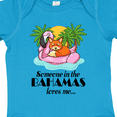 thumbnail image 4 of Inktastic Someone in the Bahamas Loves Me Boys or Girls Baby Bodysuit, 4 of 5