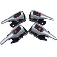 thumbnail image 1 of 4 Pcs Poignée de Porte Intérieure Argentée pour Toyota Corolla 2009-2015 Matrix 2009-2014 1.8L 2.4L, 1 of 4