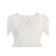thumbnail image 4 of Flower Girl Dress Lace Off White Bell Sleeve Party 8, 4 of 7