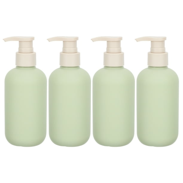 4 Uds. De subbotellas de loción, dispensadores de champú exprimidor, soportes para champú, suministro de baño