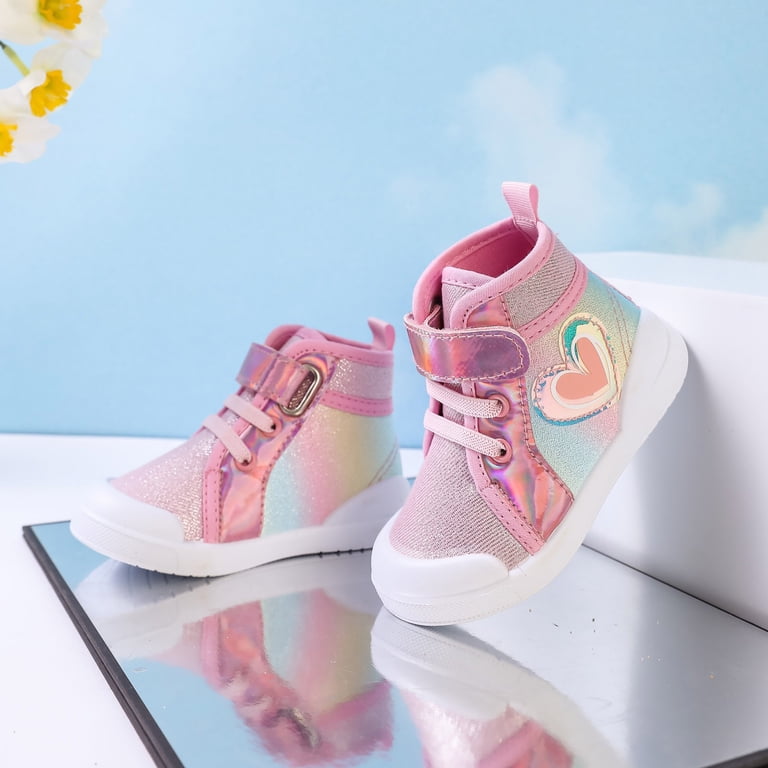 XIYON Kids Shoes For Boys And Girls High Top Canvas Sneakers For