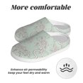 thumbnail image 6 of Kdxio Retro Snake Women's Men's Slippers Plush Slip-On House Slipper for Winter Indoor Soft Cushion Non-slip Fluffy Slides Slippers-35/36, 6 of 7