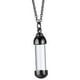 thumbnail image 5 of 2x El Cristal de material acero El Collar Pendiente de cineraria cineraria para El Ataúd de La Cremación Del cabellero de, 5 of 8