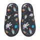 thumbnail image 1 of Fotbe Space Pantuflas Peludas para Mujer con Estampado, Zapatillas de Peluche, Zapatos de Invierno para Casa, Uso Interior y Exterior-Medium, 1 of 8