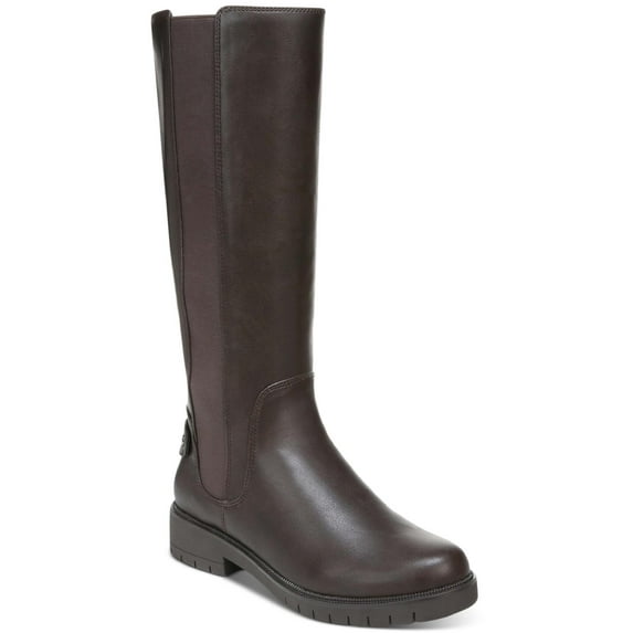 Style & Co. Womens Gwynn Faux Leather Casual Knee-High Boots