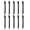 Black, variant on mdesiwst 10Pcs Landscape Edging Garden Stakes Plastic Landscaping Anchoring Spikes Heavy Duty Edging Border Ground Stakes for Garden Netting Terrace Board