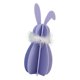thumbnail image 1 of Decoración de conejito de Pascua Letrero de madera de conejito de Pascua Suministros para fiestas Escritorio creativo Púrpura, 1 of 7