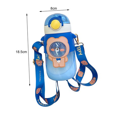 

PERZOE Water Bottle 720ML Gift Wide Application Fashion Bomb Lid Little Bear Cup