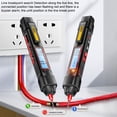 thumbnail image 5 of A3006 Pen Type Digital Multimeter AC/DC Voltage Tester 4000 Counts Intelligent Professional Current Meter Non-Contact Voltmeter Sensor Pen Test with Resistance Continuity Capacitance Diode Live Wire, 5 of 10