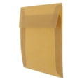 thumbnail image 2 of JAM 5.5x5.5 Translucent Envelopes, Earth Brown, 25/Pack, 2 of 2