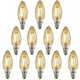 thumbnail image 1 of 12 st E14 Edison Glödlampa, Nuodi LED Ljusfläkt Antik Amber, 1 of 5