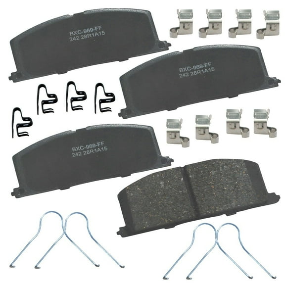 Disc Brake Pad Set Fits select: 1988-1992 TOYOTA COROLLA, 1983-1998 TOYOTA TERCEL