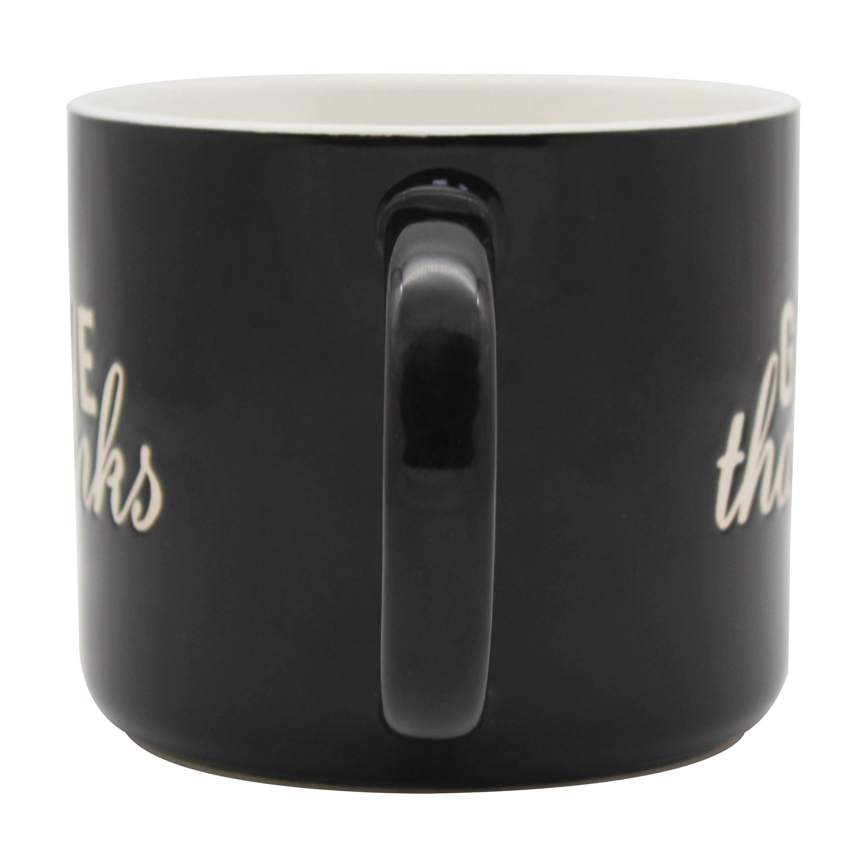 Mainstays 2-Wick 13-ounce Reusable Thanks Holiday Coffee Mug Scented Candle, Warm Apple Pie