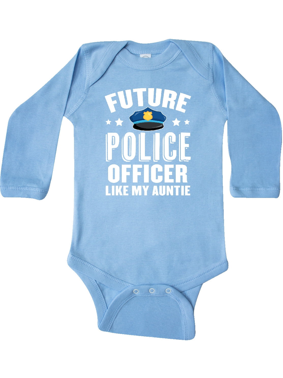 inktastic Future Police Officer Like My Pawpaw Long Sleeve Creeper