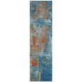 thumbnail image 2 of Addison Rugs Chantille Indoor/Outdoor Transitional Abstract Navy Washable Runner Rug, 2'3" x 7'6", 2 of 6