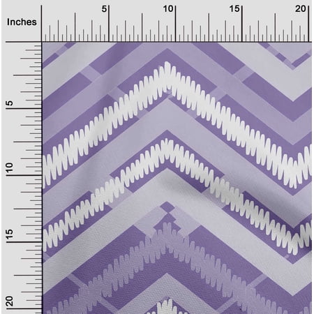 oneOone Polyester Spandex Bluish Violet Fabric Check Sewing Craft Projects Fabric Prints By Yard 56 Inch Wide-4QC