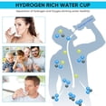 thumbnail image 4 of Hydrogen Water Bottle, Portable Hydrogen Water Bottle Generator, Ion Water Bottle Improve Water Quality in 3 Minutes, Water Ionizer Machine Suitable for Home, Office, Travel and Daily Drinking(Silver), 4 of 8