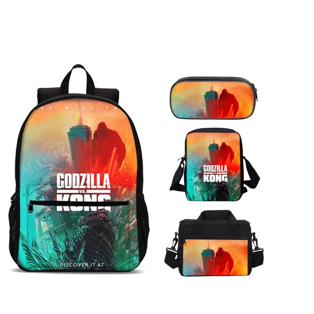 Godzilla Bag, Student Backpack, 3D Printing, Game Characters, Travel Bag, Computer Bag-week