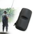 thumbnail image 2 of Fishing Reel Bag for Baitcasting Drum Raft Reel Storage Bag Case Hold 2 Reel Scratchproof Case Carry Bag, 2 of 8
