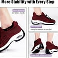 thumbnail image 6 of Cyiecw Orthopedic Sneakers Breathable Women Walking Shoes Slip on Trainers Women's Comfortable Casual Ladies Athletic Shoe Thick Bottom, 6 of 6