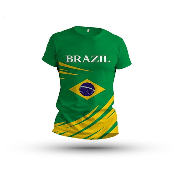 BUWTTED Mens Tshirts 2026 World Football Competition Graphic Tees Summer Short Sleeve USA Mexico Argentina Fan Athletic Green Shirt L