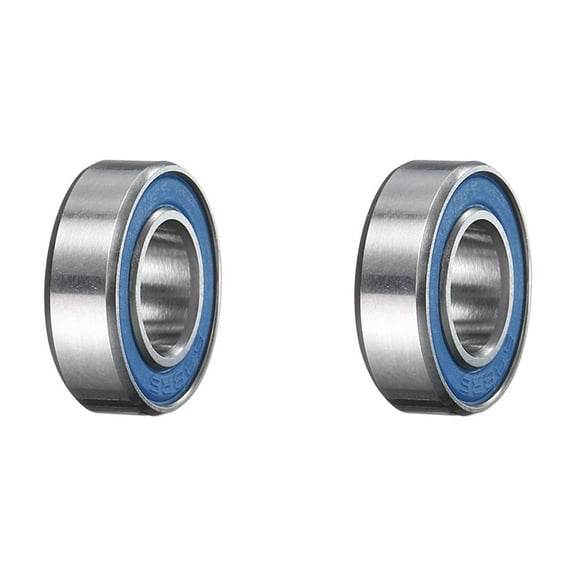 688-2RS Ball Bearing 2pcs 5/16"x5/8"x3/16" Z2 Double Rubber Seal, Blue