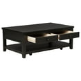 thumbnail image 3 of Concord 2-drawer Rectangular Coffee Table Distressed Java, 3 of 9