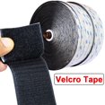 thumbnail image 1 of Cinta Loop y Gancho Resistente Negra de 5 Cm x 1 M: Parte Posterior Adhesiva Impermeable de Alta Temperatura para Manualidades en Casa y en el Automóvil, 1 of 11
