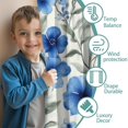 thumbnail image 3 of Blackout Kids Curtains,Pioneer Flower Childrens Insulated Curtains Set Of 2,Bedroom Essentials,Toddler Room Decor 42x84in(106x213cm), 3 of 4
