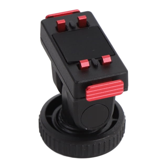 Camera Magnetic Quick Release Adapter, Cold Shoe Portable ABS Aluminum Alloy 1/4 inch Connector Camera Magnetic Quick Release Base for Pro 2