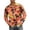 Red, variant on Fgvctg Men's Hawaiian Shirt Tropical Floral Print Summer Beach Shirt Plus Size Button Down Long Sleeve Shirts Casual Trendy Holiday Outfits Light Green S