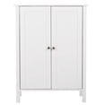 thumbnail image 2 of Double Doors Bathroom Cabinet White, 2 of 8