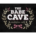 thumbnail image 2 of Villa, Mlli 18x15 Gold Ornate Wood Framed with Double Matting Museum Art Print Titled - The Babe Cave, 2 of 4
