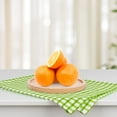 thumbnail image 2 of Yongwei wood tray 2pcs Wooden Serving Trays Round Trays Wood Plates Rustic Serving Platter for Food Snack Fruits, 2 of 10