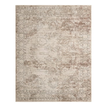 Unique Loom Portland Collection Area Rug - Canby (7' 10" x 10' Rectangle Ivory/Beige)