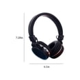 thumbnail image 4 of Sentmoon Gym Headphones Over-Ear Headphones Bluetooth Headphones Headset Plug In Cable Bluetooth Heavy Intelligent Noise Reduction HIFI Speaker Super Long Life Inductive 0 Delay, 4 of 8