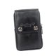 thumbnail image 1 of Bolso de cintura multifuncional bolso de cuero universal multifuncional de la bolsa del teléfono de la cintura multifuncional negro Negro Magideal Bolso de cintura multifuncional, 1 of 6