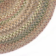 thumbnail image 5 of "Capel American Heritage Braided Area Rug - 5' Round Moss Multi - Traditional Indoor Rug for Living Room", 5 of 5