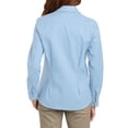 thumbnail image 2 of Dickies L254 Women's Oxford Long Sleeve Shirt - Light Blue - S, 2 of 2