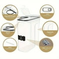 thumbnail image 3 of 2/4pcs Cereal Storage Container Set, BPA Free Plastic Airtight Food Storage Containers, 3 of 4