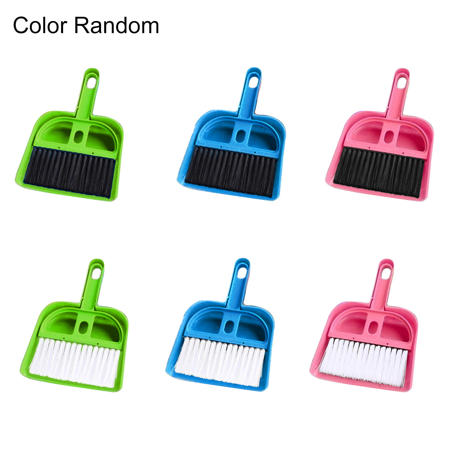 Wholesale Mr. Handy Dust Pan W/ Mini Brush- 5- Assorted 4 ASSORTED COLORS