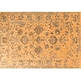thumbnail image 1 of Ahgly Company Indoor Rectangle Oriental Orange Industrial Area Rugs, 2' x 4', 1 of 4