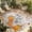 Brown Orange Blue, variant on Fall Thanksgiving Outdoor Rug for Patio/Deck/Porch, Non-Slip Large Area Rug 6 x 9 Ft, Orange White Pumpkin Maple Leaf Indoor Outdoor Rugs Washable Area Rugs, Reversible Camping Rug Carpet Runner