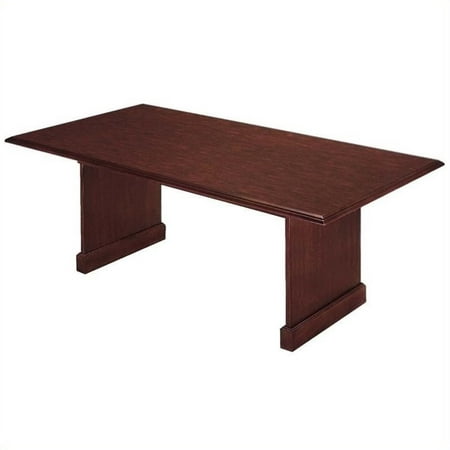 UPC 095385000233 product image for DMi Governors Rectangular 6' Conference Table with Slab Base in Mahogany | upcitemdb.com