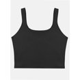 thumbnail image 6 of Tank Top for Women Square Neckline Sleeveless Trendy Sexy Tops Slim Fitted Summer Yoga Tops, 6 of 6