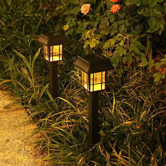 Fiudx Lámpara Solar para Jardín, Iluminación Nocturna Automática, Funciona con Energía Solar y Batería Recargable, Decoración para Exteriores, Iluminación para Mesas de Fiesta, Resistente Al Agua Ip6