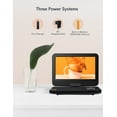 thumbnail image 3 of Cocobear 10.5" Portable DVD Player w/Swivel Screen, 1080P, USB/SD, Car Headrest Mount, Black, 3 of 11