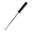 thumbnail image 1 of Professional Ceramic Sharpening Fine Honing Rod Steel Kitchen Knife Sharpener Stick, with Anti-Breaking Cap, 1 of 6