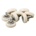 thumbnail image 1 of 8 Pack Plastic Drawer Pulley Replacement Wheels Bearing Small Pulley with Nuts, 1 of 8